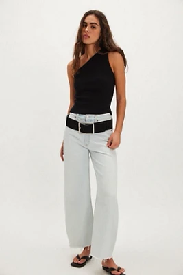 AGOLDE Low Curve Fray Jeans