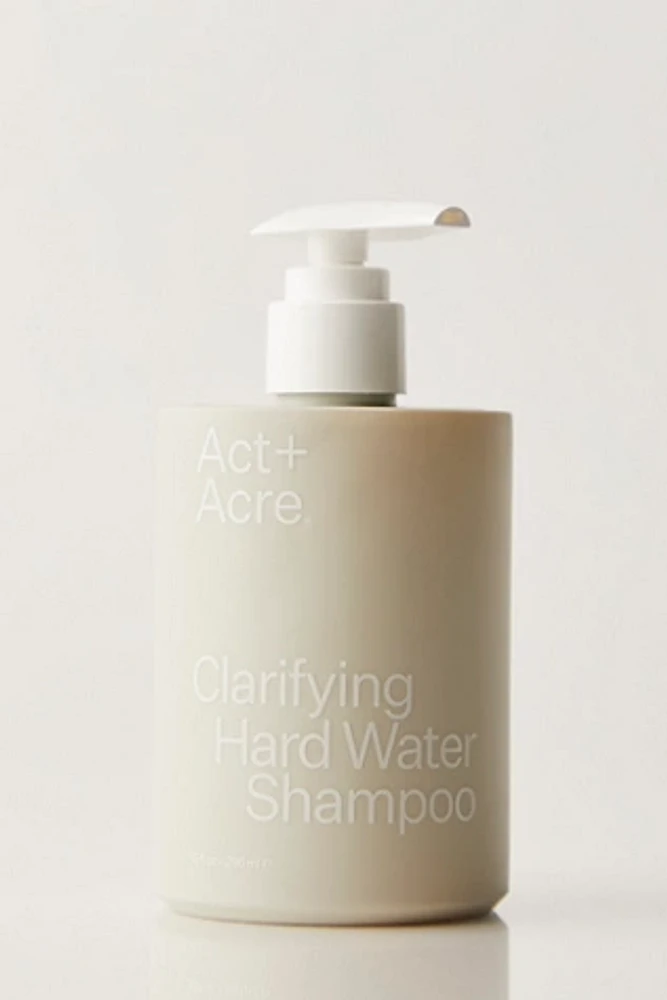 Act + Acre Clarifying Hard Water Shampoo For Scalp + Hair Build-Up