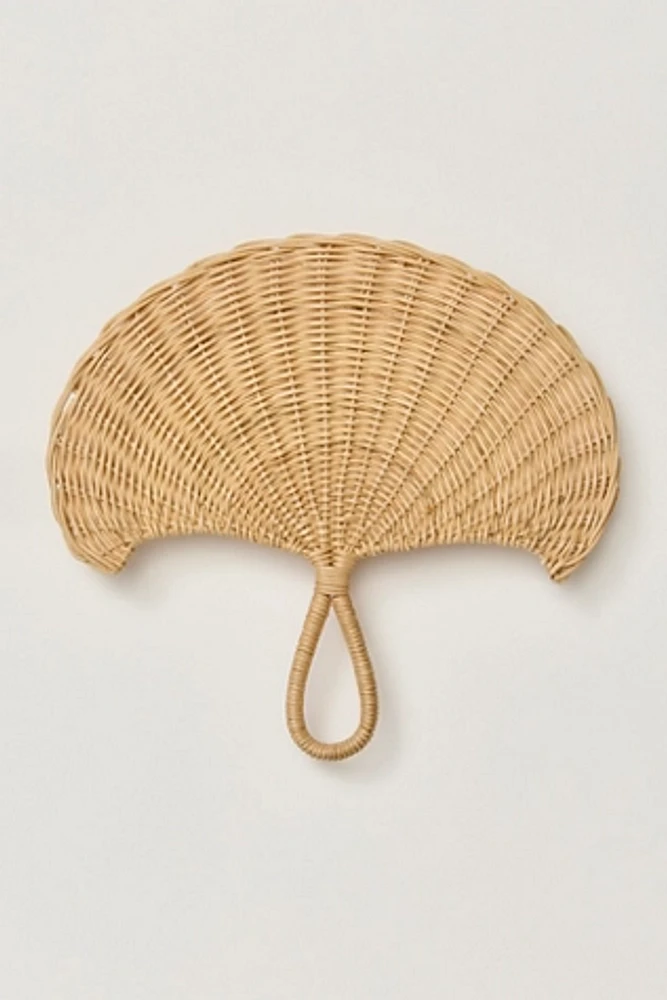 Rattan Hand Fan