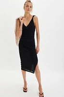 Long Live Mesh Midi Slip