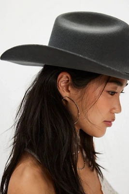 Distressed Wool Cowboy Hat