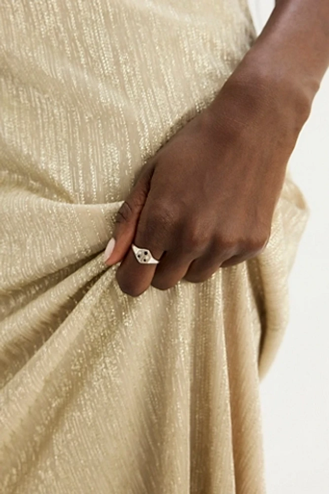The Falls Geo Signet Ring