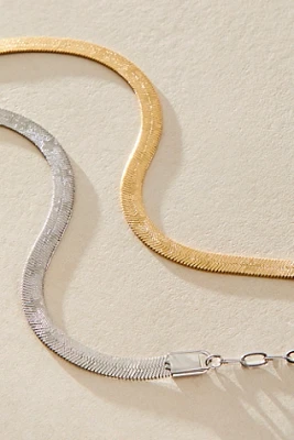 Christy Herringbone Anklet