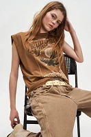 John Denver Oversized Muscle Tee