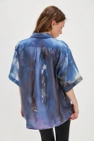 Riverside Tool & Dye Blue Smoke Souvenir Shirt
