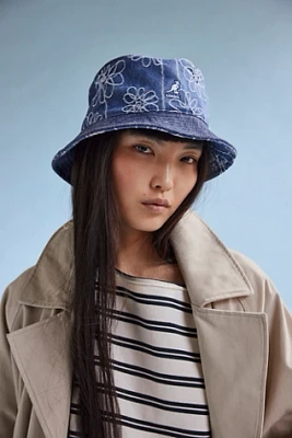 Denim Mashup Bucket Hat