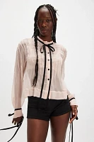 Nigel Preston Marie Pintuck Blouse