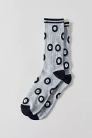 8-Ball Pattern Crew Sock