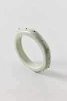 Metal Studded Chunky Bangle Bracelet