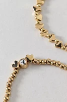 Orion Metal Heart Stretch Bracelet Set