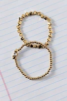 Orion Metal Heart Stretch Bracelet Set
