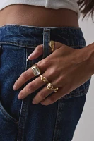 Charli Metal Mix And Match Ring Set