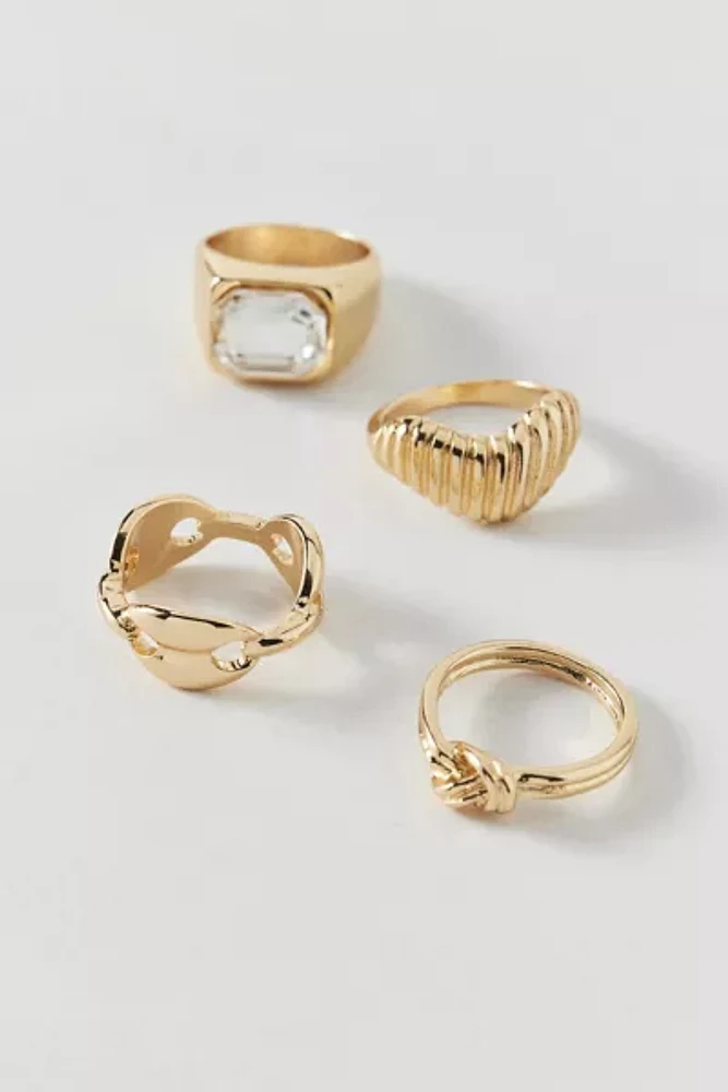Charli Metal Mix And Match Ring Set
