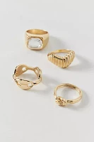 Charli Metal Mix And Match Ring Set