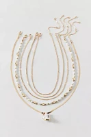 Addison Chain Layering Necklace Set