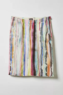 Vintage By Fruits Of Venus Whimsy Hand Painted Skirt