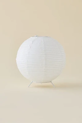 Round Paper Lantern LED Portable Table Lamp