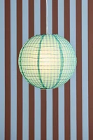 Stripe Printed Round Paper Lantern Pendant Shade