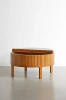 Juliette Round Wood Coffee Table