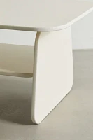 Silas Retro-Mod Wood Coffee Table