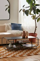 Alana Metal 3-Tiered Coffee Table