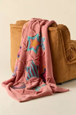 Fleece Star Icon Throw Blanket