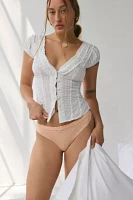Out From Under Only Yours Cotton Thong