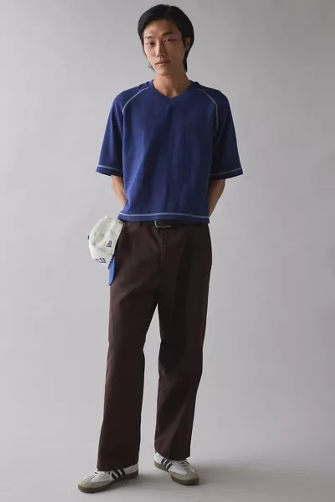 Standard Cloth Heavyweight Reverse Terry Boxy V-Neck Shirt