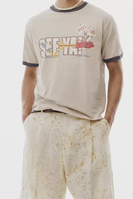 LC23 See Ya Graphic Ringer Tee