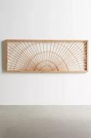 Sol Wooden Sun Beam Floating Headboard