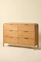 Kane 6-Drawer Wood Dresser