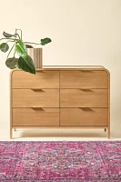 Kane 6-Drawer Wood Dresser