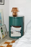 Kane Round Storage Nightstand