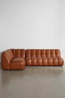 Corium Faux Leather Modular Sofa