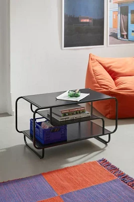 Alana Mini 3-Tiered Metal Coffee Table