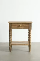 Nigel Spindle Wood Side Table