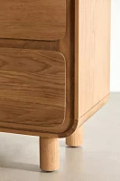 Steve Tall 4-Drawer Wood Dresser