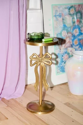Bow Metal Drink Side Table