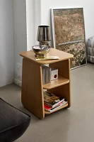 Silas Wood Storage Nightstand