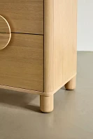 Chuck 4-Drawer Wood Dresser