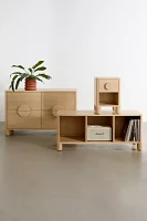 Chuck 4-Drawer Wood Dresser