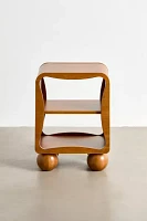 Jamie Wood Storage Nightstand