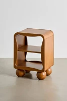 Jamie Wood Storage Nightstand