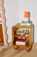 Jamie Wood Storage Nightstand