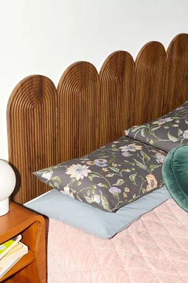 Fern Arching Wood Floating Headboard