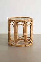 Karoline Round Rattan Side Table