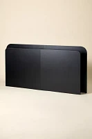 Layered Queen Storage Headboard