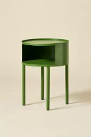 Lucie Iron Cutout Storage Nightstand