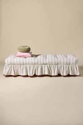 Cleo Ruffle Skirt Rohini Daybed Cushion