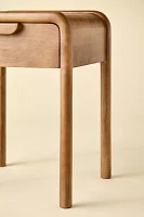 Benji Wood Storage Nightstand